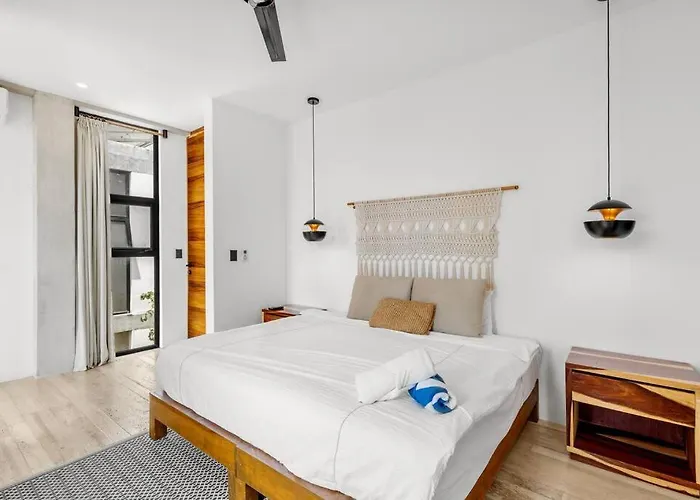 Lux Toh Villa, Rooftop Pool, Wifi, Transport Apartamento Tulum