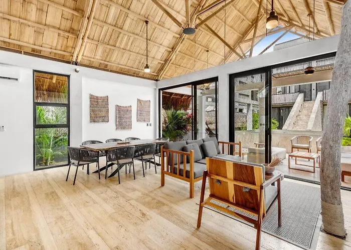 Lux Toh Villa, Rooftop Pool, Wifi, Transport Tulum